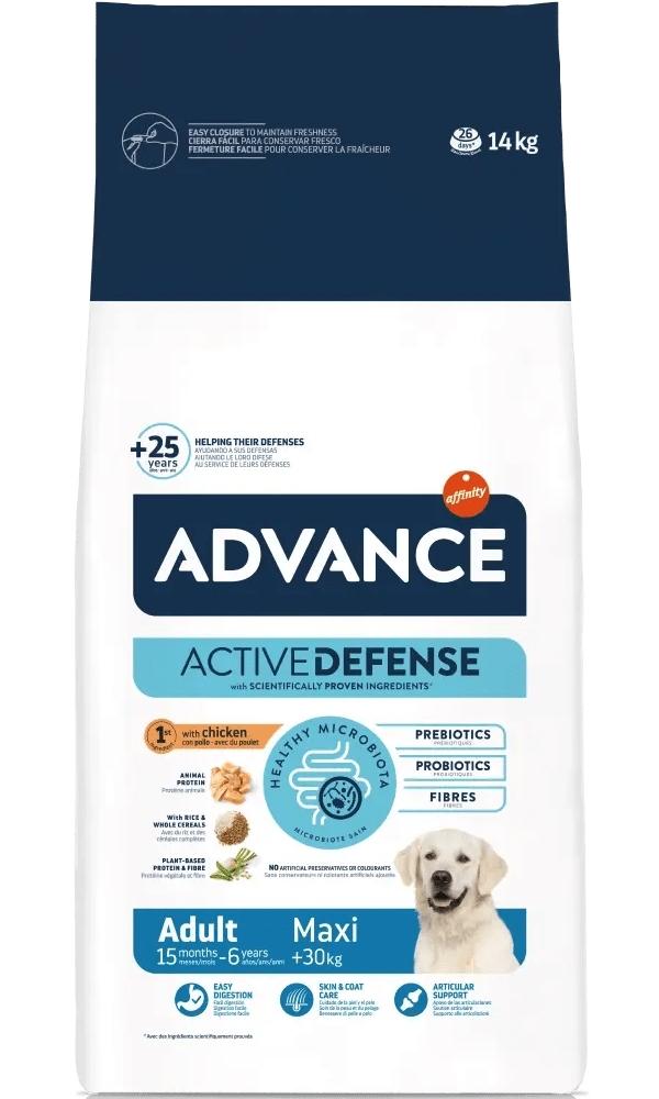 Advance Dog Maxi Adult КУРКА корм для собак великих порід 14 кг (924069)